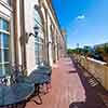 Grand Ballroom terrace, Georgian Terrace Hotel, Atlanta, Georgia, October 2023