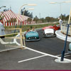 Disneyland Tomorrowland Autopia 1955/56