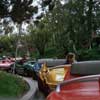 Disneyland Autopia, April 1973 photo