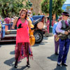 Disney California Adventure Five and Dime musicians July 2012