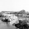 Disneyland Cascade Peak construction, February 1960