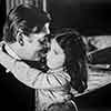 Clark Gable and Cammie King, Gone with the Wind, 1939