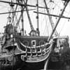 Disneyland Chicken of the Sea Pirate Ship Restaurant December 1959