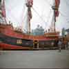 Disneyland Chicken of the Sea Pirate Ship Restaurant 1950s