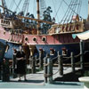 Disneyland Chicken of the Sea Pirate Ship Restaurant 1950s