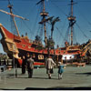 Disneyland Chicken of the Sea Pirate Ship Restaurant 1950s