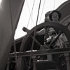 Disneyland Chicken of the Sea Pirate Ship Restaurant photo 1960s