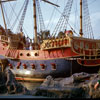 Disneyland Chicken of the Sea Ship photo, March 1965