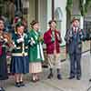 Disney California Adventure Christmas Buena Vista Street Bell Ringers December 2012