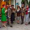 Disney California Adventure Christmas Buena Vista Street Bell Ringers December 2012