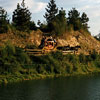 Disneyland Franklyn Taylor Frontierland photo, 1956