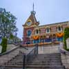 Disneyland Main Street Train Station October 2013