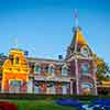 Disneyland Main Street Train Station, December 2016