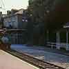 Disneyland Railroad Frontierland Station, November 1978