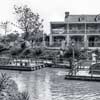 Tom Sawyer Island raft, 1958