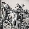 Disneyland Stagecoach, September 24, 1955