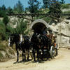 Disneyland Stagecoach, September 1957