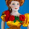 Franklin Mint Gone with the Wind Belle Watling doll