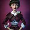 Gene Marshall Plum Role vinyl doll 2008