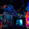 Disneyland Haunted Mansion Holiday attic December 2012