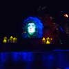 Madame Leota in the Haunted Mansion Seance Room at Disneyland February 2013