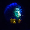 Madame Leota in the Haunted Mansion Seance Room at Disneyland February 2013