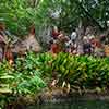 Disneyland Jungle Cruise native area May 2015