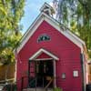 Knotts Berry Farm Ghost Town Old School House October 2014