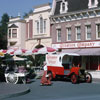 Disneyland Flower Mart and Carnation’s Ice Cream Parlor October 1965