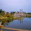 Mark Twain and Rivers of America construction December 26, 1955