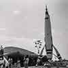 Disneyland TWA Moonliner photo, September 1955