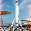 Disneyland TWA Moonliner photo, 1955