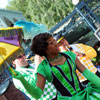 Princess Tiana's Mardi Gras Celebration at Disneyland photo, March 2010