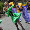 Princess Tiana's Mardi Gras Celebration at Disneyland photo, February 2011