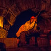 Disneyland Pirates of the Caribbean pistol duel photo, January 2013