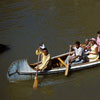 Disneyland Rivers of America Indian Canoe photo, September 1958