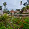 Balboa Park Botanical Building and lily pond, August 2024