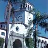 Vintage Santa Barbara Courthouse photo, 1950s