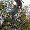 Jasper Monument on Madison Square in Savannah Georgia, March 2006