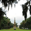 Forsyth Park in Savannah, August 2010