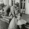 John Boles, Karen Morley, and Shirley Temple, The Littlest Rebel, 1935