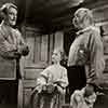 Randolph Scott, Shirley Temple, and J. Farrell MacDonald, Susannah of the Mounties, 1939