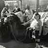 Shirley Temple during filming of Wee Willie Winkie, 1937