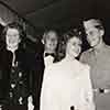 Gertrude and George Temple, Shirley Temple, and Private Andy Hotchkiss at the Since You Went Away Carthay Circle premiere, July 18, 1944