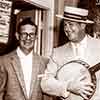 Don DeFore and Manager Vern DeFore (Don's brother) at the Silver Banjo Barbecue Restaurant