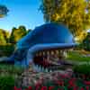 Disneyland Monstro the Whale at Storybook Land December 2015