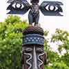 Tangaroa-Ru, Disneyland Enchanted Tiki Room courtyard, July 2008