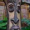 Disneyland Enchanted Tiki Room Courtyard December 2016