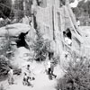 Tom Sawyer Island Castle Rock photo, 1950s