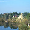 Castle Rock on Tom Sawyer Island photo, March 1962